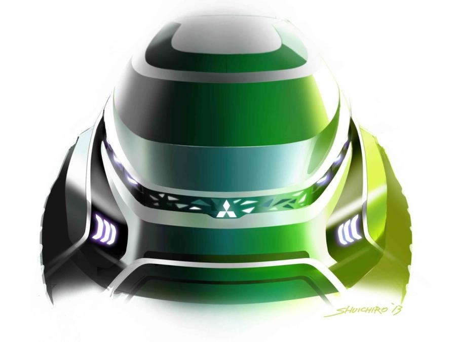  Mitsubishi AR Concept 2013 года  (фото 5 из 10)